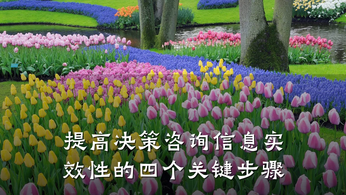 提高决策咨询信息实效性的四个关键步骤