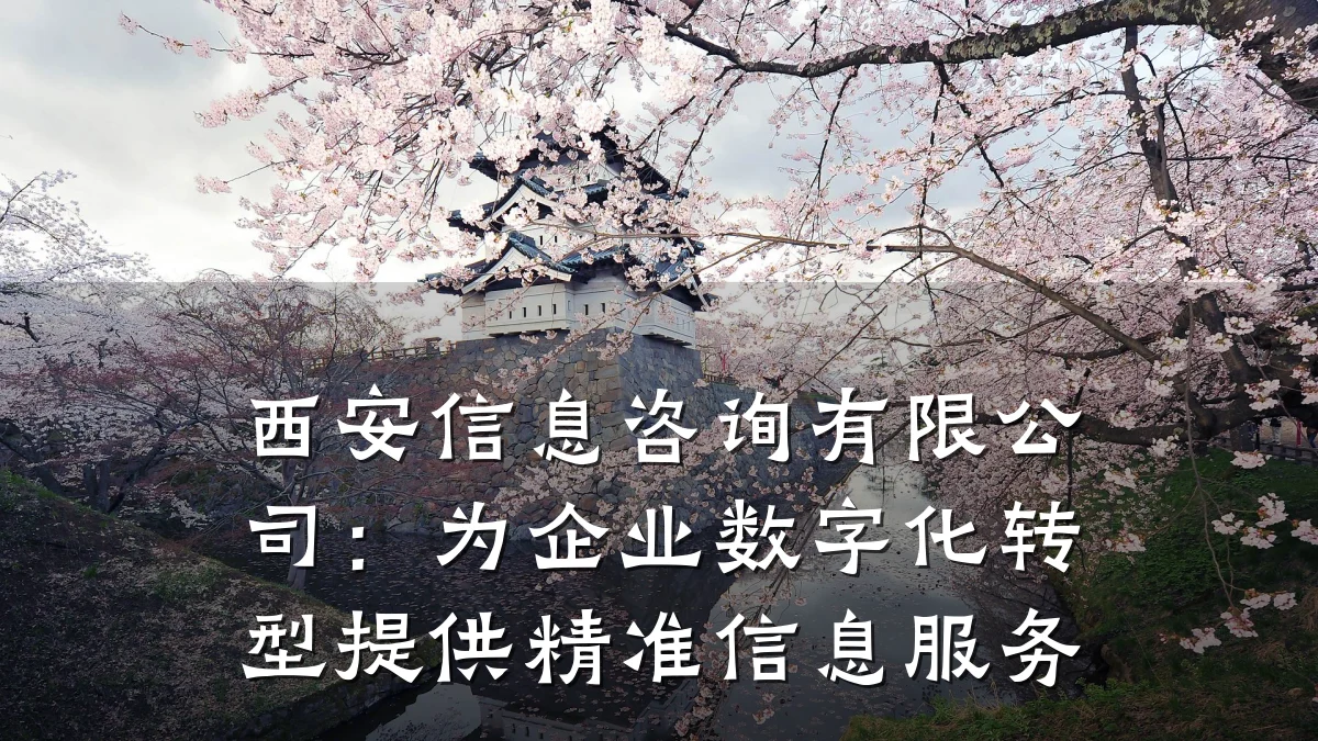 西安信息咨询有限公司：为企业数字化转型提供精准信息服务