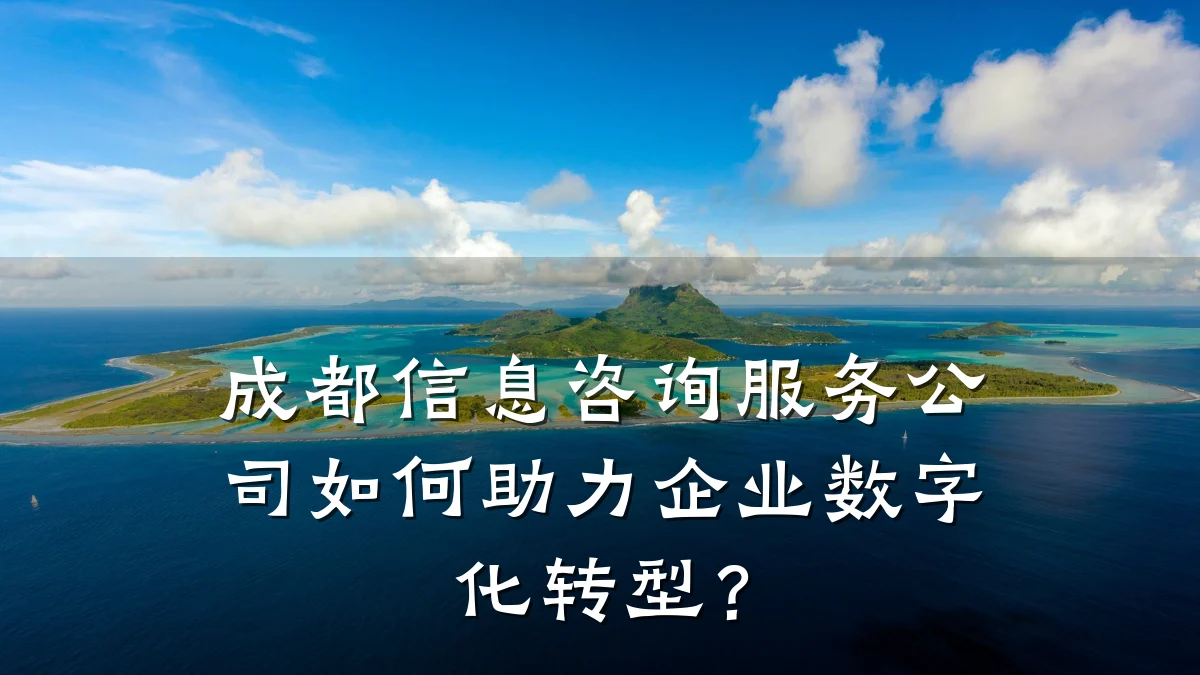 成都信息咨询服务公司如何助力企业数字化转型？