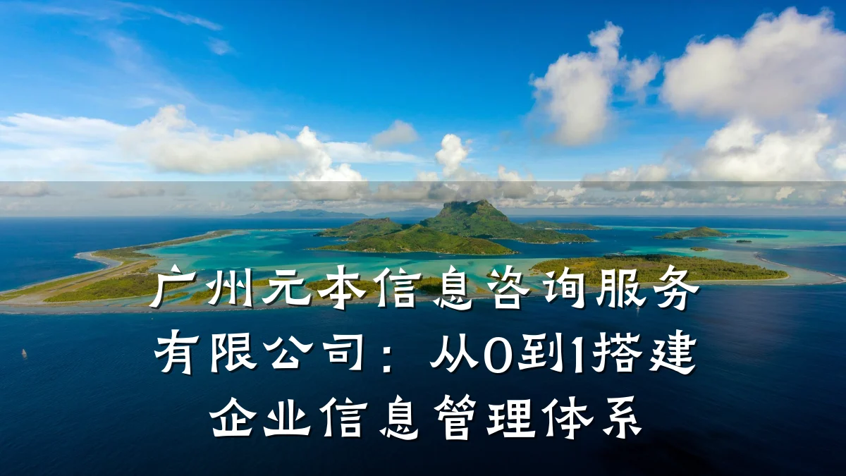 广州元本信息咨询服务有限公司：从0到1搭建企业信息管理体系
