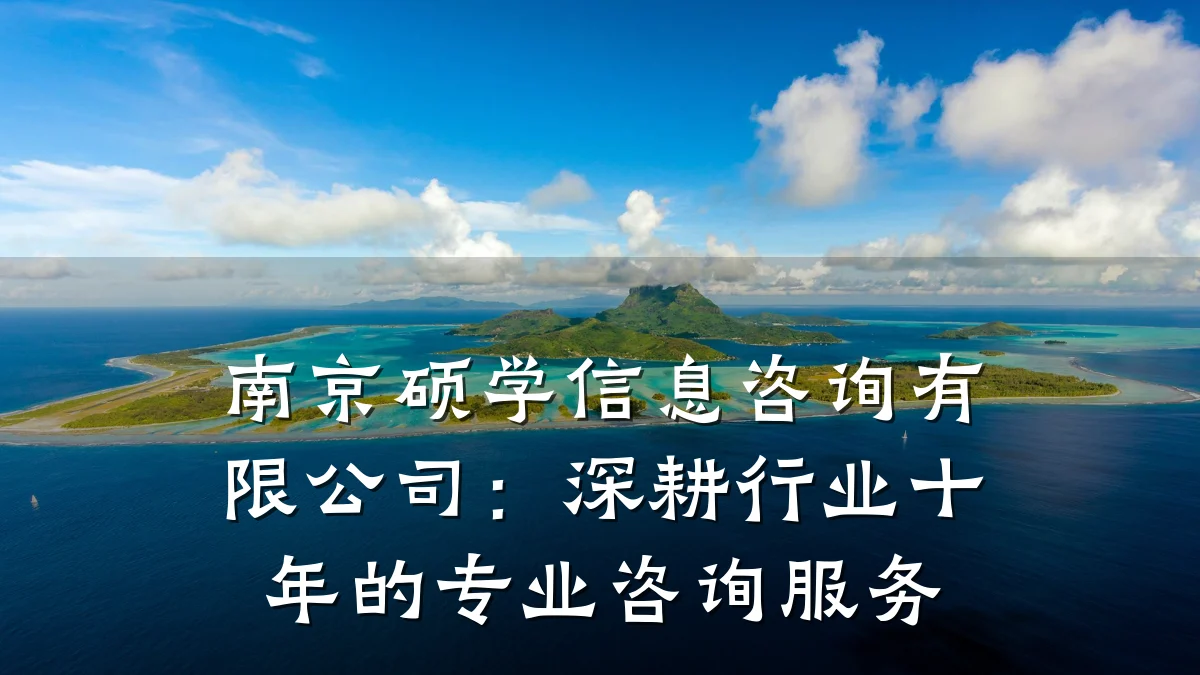 南京硕学信息咨询有限公司：深耕行业十年的专业咨询服务