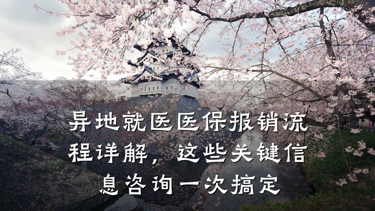 异地就医医保报销流程详解，这些关键信息咨询一次搞定