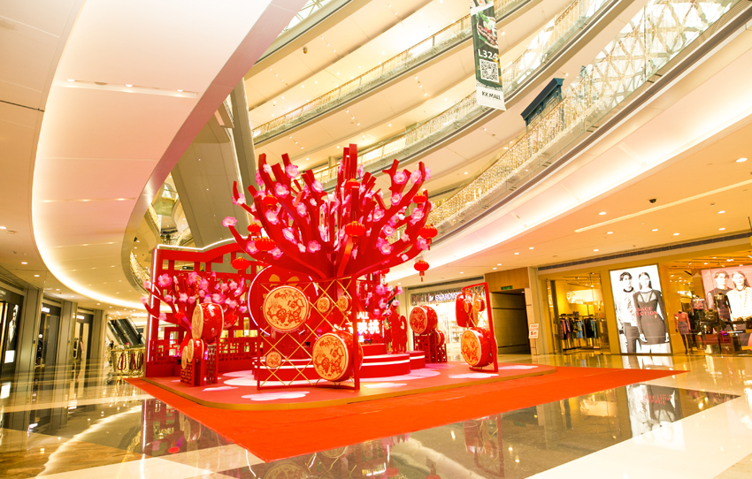 京基100 KK MALL 2018年新年 美陈活动