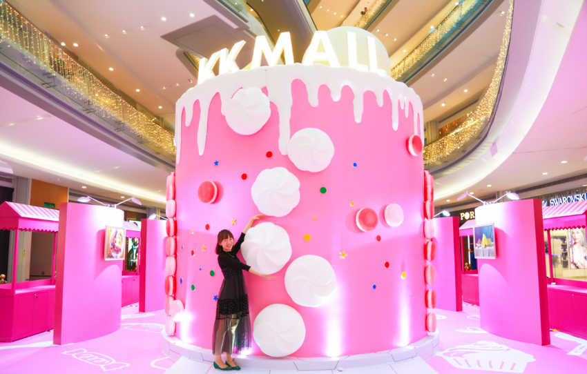 京基100 KK MALL美食节活动布置